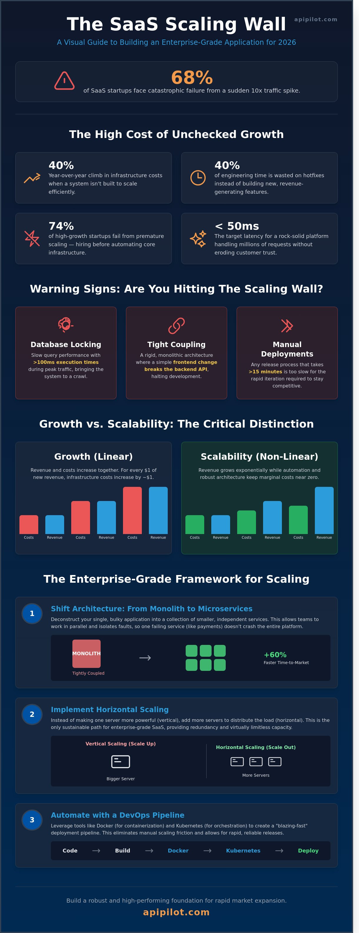 How to Scale a SaaS Application: The Enterprise-Grade Framework for 2026